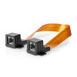 NEDIS Câble CAT5e - UTP - RJ45 (8P8C) Female - RJ45 (8P8C) Female - 0,30 m - Plat - PVC - Orange - Boîte NEDIS Câble CAT5e - UTP - RJ45 (8P8C) Female - RJ45 (8P8C) Female - 0,30 m - Plat - PVC - Orange - Boîte