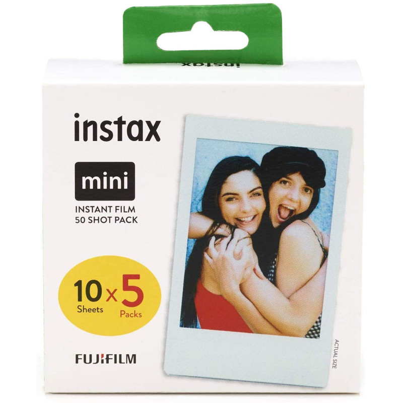 Instax Mini Film 50 Shot Pack (L'emballage Peut Varier) Instax Mini Film 50 Shot Pack (L'emballage Peut Varier)