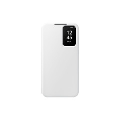 Etui Folio Smart S View Cover pour Samsung Galaxy A35 5G Blanc