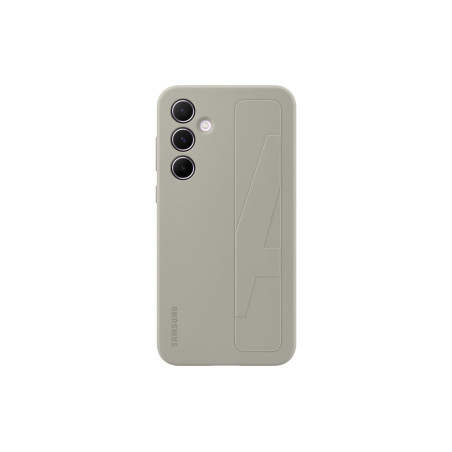 Samsung Standing Grip Case Coque avec Sangle et Fonction béquille pour Galaxy A55 5G Gris
