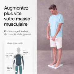 WITHINGS Body Scan - Balance connectée Wi-Fi pour améliorer sa santé, pèse personne, analyse de composition corporelle, masse gr