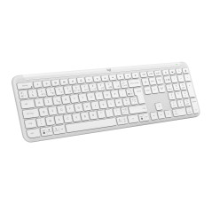 Logitech Signature Slim K950, Clavier sans Fil, Design élégant, Saisie sur Plusieurs dispositifs, Frappe discrète, Bluetooth, Mu
