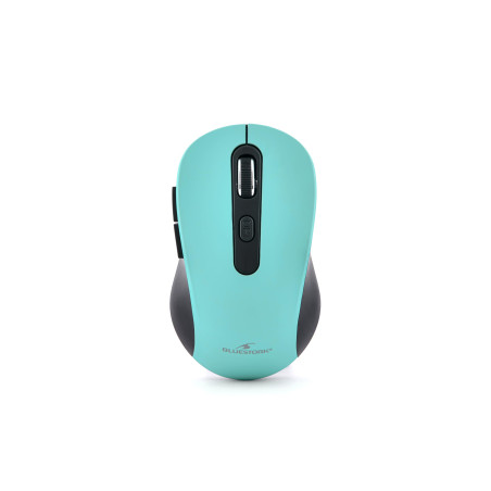 Bluestork - Souris sans Fil Rechargeable, Silencieuse, Récepteur USB, 2,5 Ghz, Souris sans Fil, 6 Boutons, Design Ergonomique, 8