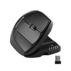 Contour Unimouse Souris Ergonomique | Inclinaison réglable de 35° à 70°, 6 Boutons programmables, Repose-Pouce pour soulager Les