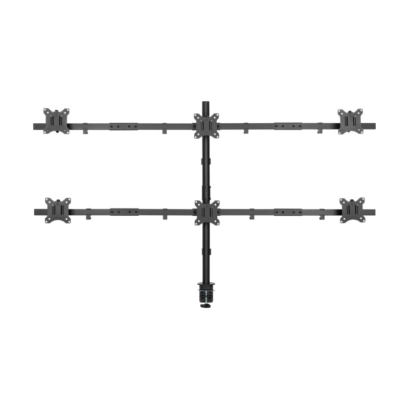 Equip 650160 Support de Bureau Mobile pour 6 écrans 17"-32" Equip 650160 Support de Bureau Mobile pour 6 écrans 17"-32"