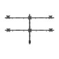 Equip 650160 Support de Bureau Mobile pour 6 écrans 17"-32" Equip 650160 Support de Bureau Mobile pour 6 écrans 17"-32"