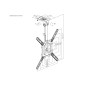 Equip 650375 Support de Plafond pour TV 23-55" Equip 650375 Support de Plafond pour TV 23-55"