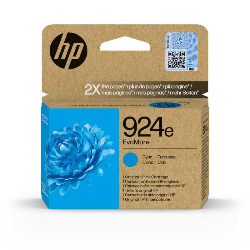 HP Ink No 924e Cyan (4K0U7NE)