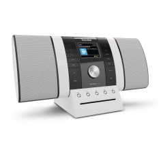 TechniSat MULTYRADIO 4.0 SE - Radio Internet (radio Wi-Fi, DAB+, FM, Spotify, Bluetooth, lecteur CD, USB, écran couleur, 2 haut-