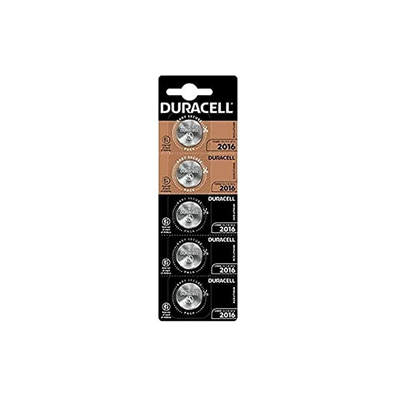 Bouton de Marque DURACELL Modèle DURACELL Lithium 3 V 2016 X5 Bouton de Marque DURACELL Modèle DURACELL Lithium 3 V 2016 X5