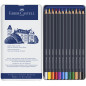 Faber-Castell 114712 - Crayons de couleur avec mine de craie grasse permanente Goldfaber, coffret de 12 pièces Faber-Castell 114712 - Crayons de couleur avec mine de craie grasse permanente Goldfaber, coffret de 12 pièces