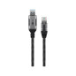 goobay 1,5m LAN-USB Câble 1 Gbit Transfert de données - USB A 3.0 vers RJ45 Ethernet Le câble CAT 6 connecte le routeur et l’ord