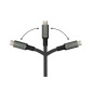 Good Connections Câble USB 4.0 Gen 2 x 2 (20 Gbit/s, 100 W, 8 K @ 30 Hz), connecteur USB-C™ vers connecteur USB-C™, anthracite, 