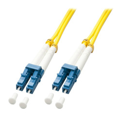 LINDY Compatible Fibre Optique Duplex LC LC OS2 15m