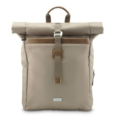 Hama Sac à Dos Roll Top Silvan 21 à 29L (Sac à dos Femmes Hommes, Backpack pour Ordinateur 16.2"/41cm, Sac à Dos Etudes Voyage S
