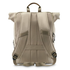 Hama Sac à Dos Roll Top Silvan 21 à 29L (Sac à dos Femmes Hommes, Backpack pour Ordinateur 16.2"/41cm, Sac à Dos Etudes Voyage S