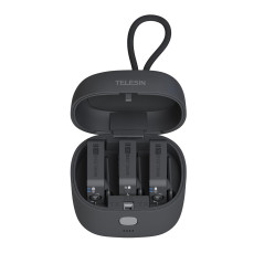 Telesin Chargeur Powerbank 4000 mAh pour Microphone Rode Wireless GO I/II