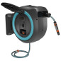 Gardena Dévidoir mural PowerRoll XL Ready-to-use-Set: Dévidoir automatique avec 40 m de tuyau d'arrosage, guide-tuyau et technol