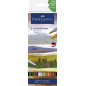 Faber-Castell 164521 - Goldfaber Aqua Dual Marker, Toscane, avec pointe pinceau et pointe fineliner, étui de 6 pièces Faber-Castell 164521 - Goldfaber Aqua Dual Marker, Toscane, avec pointe pinceau et pointe fineliner, étui de 6 pièces