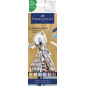 Faber-Castell 164808 - Goldfaber Sketch Marker Fashion, étui de 6 marqueurs à alcool avec pointe Brush et pointe Fineliner Faber-Castell 164808 - Goldfaber Sketch Marker Fashion, étui de 6 marqueurs à alcool avec pointe Brush et pointe Fineliner