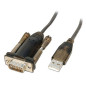 LINDY - Convertisseur Série USB RS232 Lite avec Câble Adaptateur de 1.5 m, chipset prolifique pour Appareils Industriels et équi LINDY - Convertisseur Série USB RS232 Lite avec Câble Adaptateur de 1.5 m, chipset prolifique pour Appareils Industriels et équi