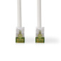 NEDIS Câble réseau catégorie 7 - S/FTP - Fiche RJ45 - Connecteur RJ45-2 m - Anti-accroc - Rond - LSZH - Blanc - Label NEDIS Câble réseau catégorie 7 - S/FTP - Fiche RJ45 - Connecteur RJ45-2 m - Anti-accroc - Rond - LSZH - Blanc - Label