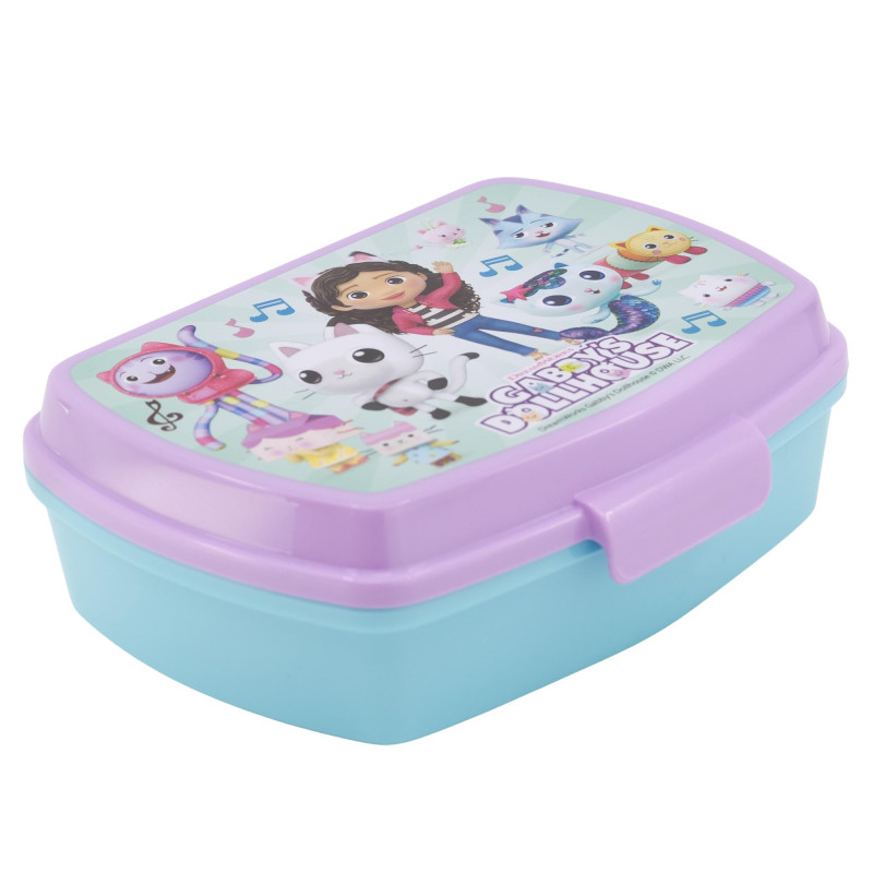 Stor Gabby's Dollhouse Boîte à déjeuner rectangulaire pour enfant, rose clair, Estándar, Décontracté Stor Gabby's Dollhouse Boîte à déjeuner rectangulaire pour enfant, rose clair, Estándar, Décontracté