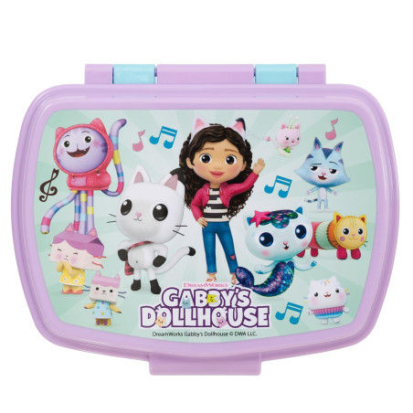 Stor Gabby's Dollhouse Boîte à déjeuner rectangulaire pour enfant, rose clair, Estándar, Décontracté
