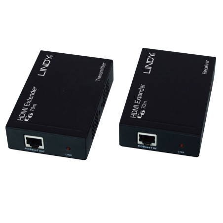 LINDY I/O EXTENDER HDMI 70M CAT6/38139