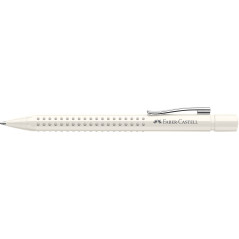 Faber-Castell 243908 - Stylo à bille Grip 2010, mine M, coconut milk, 1 stylo