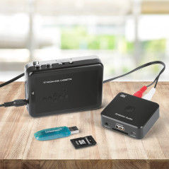 DNT Numériseur audio Grabstar Audio Convertissez vos enregistrements analogiques au format MP3 numérique DNT000012
