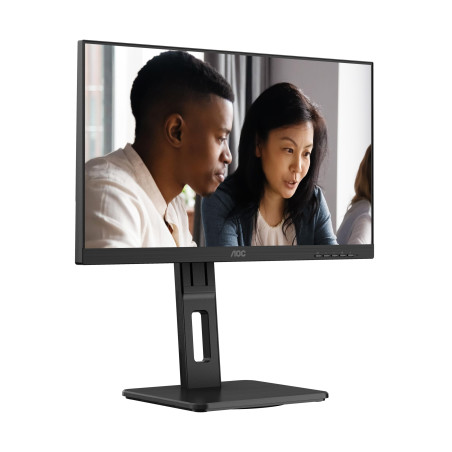 AOC 22E2UMF Écran Full HD 22" réglable en Hauteur avec Haut-parleurs, synchronisation adaptative (1920 x 1080, 75 Hz, 4 ms, VGA,