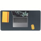 Leitz - Tapis de Bureau Antidérapant, 80 x 40 cm, pour PC / Ordinateurs Portables / Écrans / Clavier / Souris, Gamme Cosy, Gris, Leitz - Tapis de Bureau Antidérapant, 80 x 40 cm, pour PC / Ordinateurs Portables / Écrans / Clavier / Souris, Gamme Cosy, Gris,
