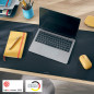 Leitz - Tapis de Bureau Antidérapant, 80 x 40 cm, pour PC / Ordinateurs Portables / Écrans / Clavier / Souris, Gamme Cosy, Gris, Leitz - Tapis de Bureau Antidérapant, 80 x 40 cm, pour PC / Ordinateurs Portables / Écrans / Clavier / Souris, Gamme Cosy, Gris,