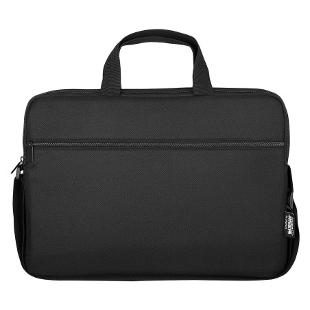 Urban Factory Sacoche pour Ordinateur Portable - Pc 15.6 Pouces et Tablette 10.5 Pouces Modèle Nylee Noir avec Bandoulière Sangl