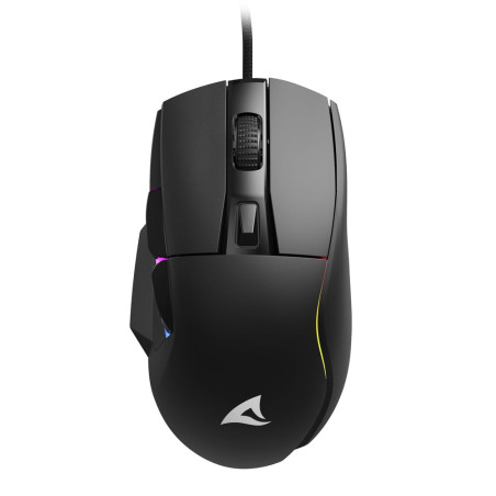 Sharkoon SKILLER SGM35, Souris Gaming, Filaire, 6.400 DPI, Eclairage RVB, PBT Touches principales