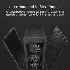 ASUS Le boîtier Tour intermédiaire TUF Gaming GT302 ARGB ATX est conçu pour Les utilisateurs Grand Public Qui recherchent Une Pe