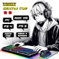 Akuma – Pack Gaming Sentai C02 Clavier + Souris Filaire Rétroéclairé, AZERTY Français, 3600 DPI – Pack pour PC PS4 PS5 – Noir – Akuma – Pack Gaming Sentai C02 Clavier + Souris Filaire Rétroéclairé, AZERTY Français, 3600 DPI – Pack pour PC PS4 PS5 – Noir –