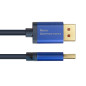 Good Connections® SmartFLEX Câble DisplayPort 1.4 vers HDMI 2.0-4K UHD @ 60Hz RGB / 4:4:4 - Conducteur en cuivre, boîtier en alu Good Connections® SmartFLEX Câble DisplayPort 1.4 vers HDMI 2.0-4K UHD @ 60Hz RGB / 4:4:4 - Conducteur en cuivre, boîtier en alu