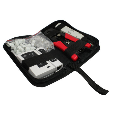 Alcasa GC-N0036 Gris testeur de câble réseau - Testeurs de câble réseau (9 V)