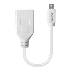 Lindy 41021 Câble DisplayPort Blanc