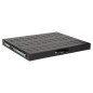 Equip Tablette Extensible 19", 1U, 600 mm, Noir