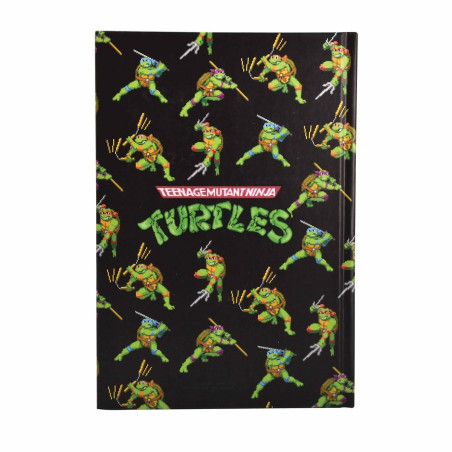 Carnet Tortues Ninja A5 Premium 21Cm