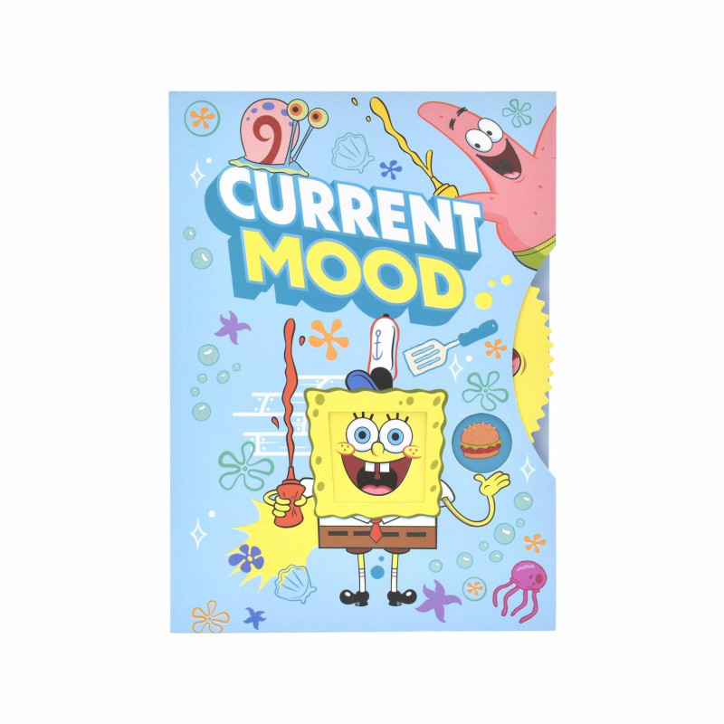 Carnet de notes Bob l'éponge, journal intime avec disque rotatif, plus de 100 pages, A5, Offizielles Merch Carnet de notes Bob l'éponge, journal intime avec disque rotatif, plus de 100 pages, A5, Offizielles Merch