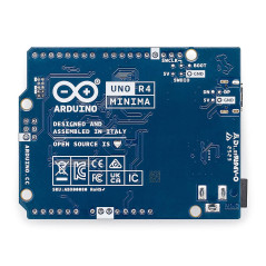 Arduino UNO R4 Minima [ABX00080] - Carte de développement avec microcontrôleur Arm Cortex-M4, idéale pour projets IoT, automatis