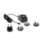 Velleman Chargeur Connexion Micro-USB, 4 adaptateurs de Voyage,pour l'Australie, l'europe, Le Royaume-Uni et Les États-Unis, 5 V Velleman Chargeur Connexion Micro-USB, 4 adaptateurs de Voyage,pour l'Australie, l'europe, Le Royaume-Uni et Les États-Unis, 5 V