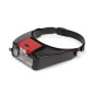 Velleman Loupe Frontale, avec éclairage LED, grossissement 1.8X/2.3X/3.3X, avec Module Lumineux réglable Velleman Loupe Frontale, avec éclairage LED, grossissement 1.8X/2.3X/3.3X, avec Module Lumineux réglable