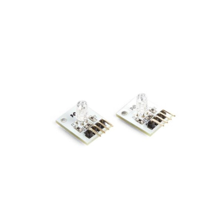 Whadda Modules LED RGB, avec connecteurs à 4 broches, 2 pièces