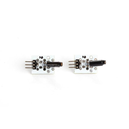 Whadda Capteur de vibration/choc, module, 2 pièces, 5 VCC, blanc