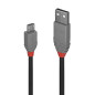 Lindy 36734 Câble USB 2.0 type A vers Micro-B 3 M